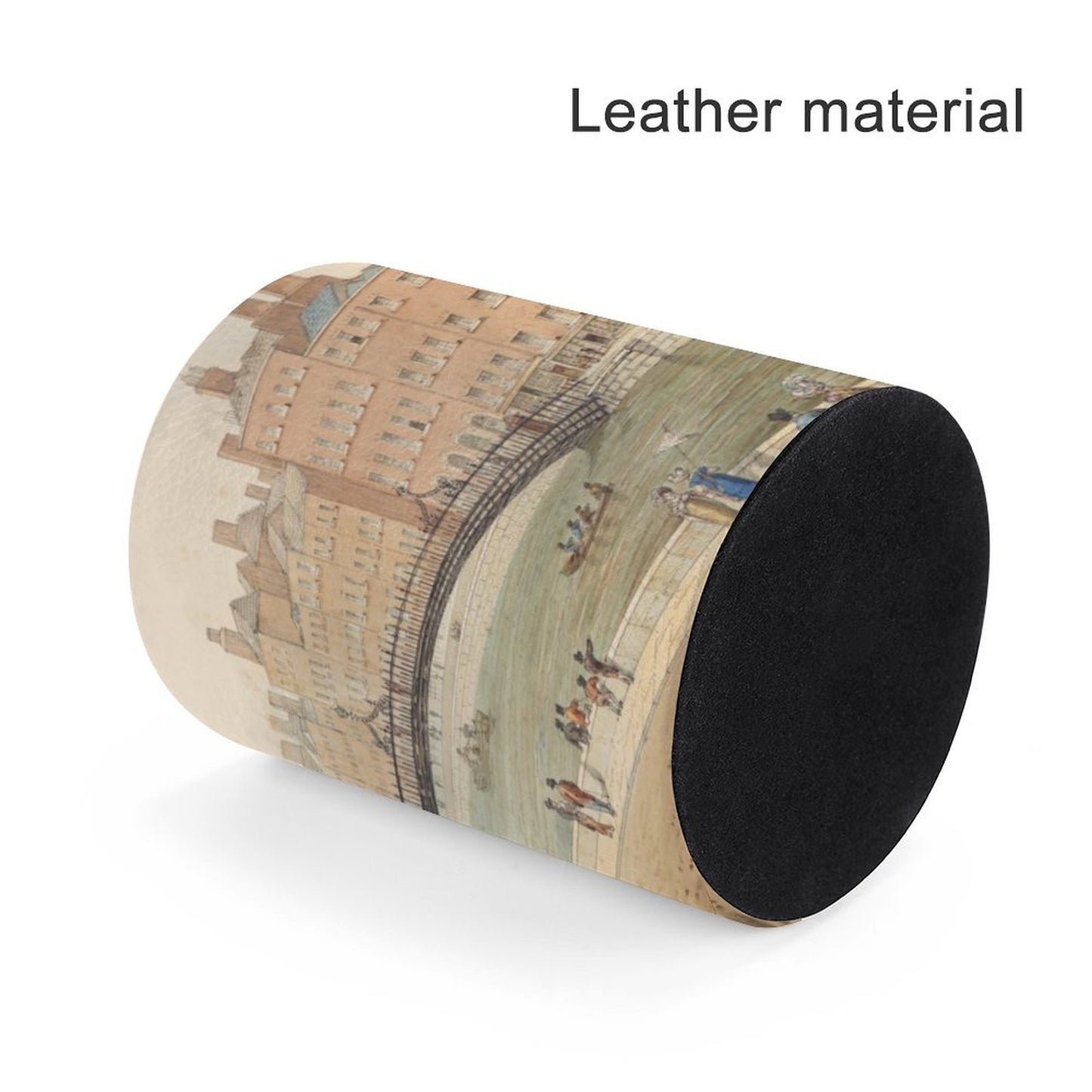 Custom Pen Holder | Personalized Leather Pencil Cup for Desk & Office