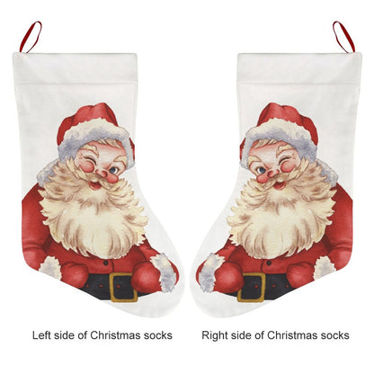 Personalized Christmas Stocking | Custom Photo & Text Design