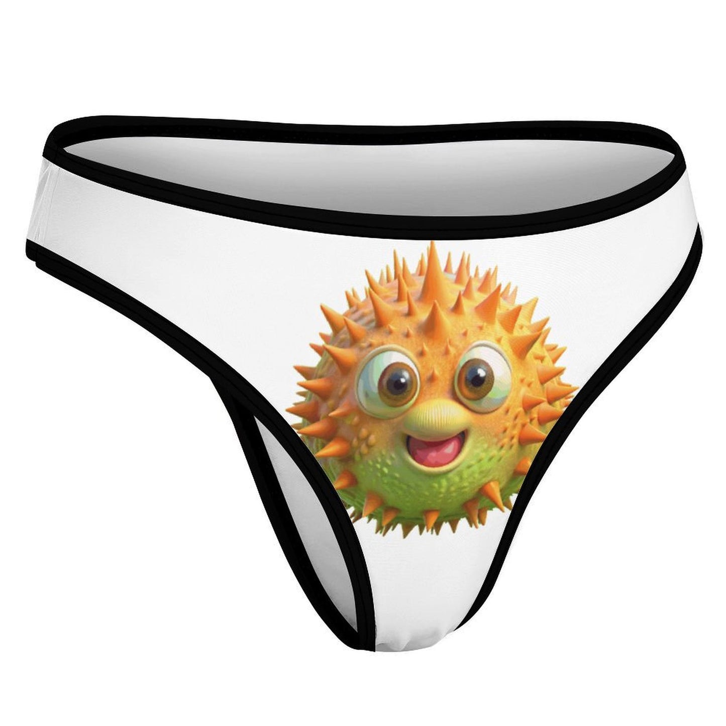 Custom Thong Underwear | Personalized Ice Silk Panties with Photo