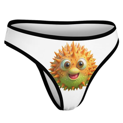 Custom Thong Underwear | Personalized Ice Silk Panties with Photo