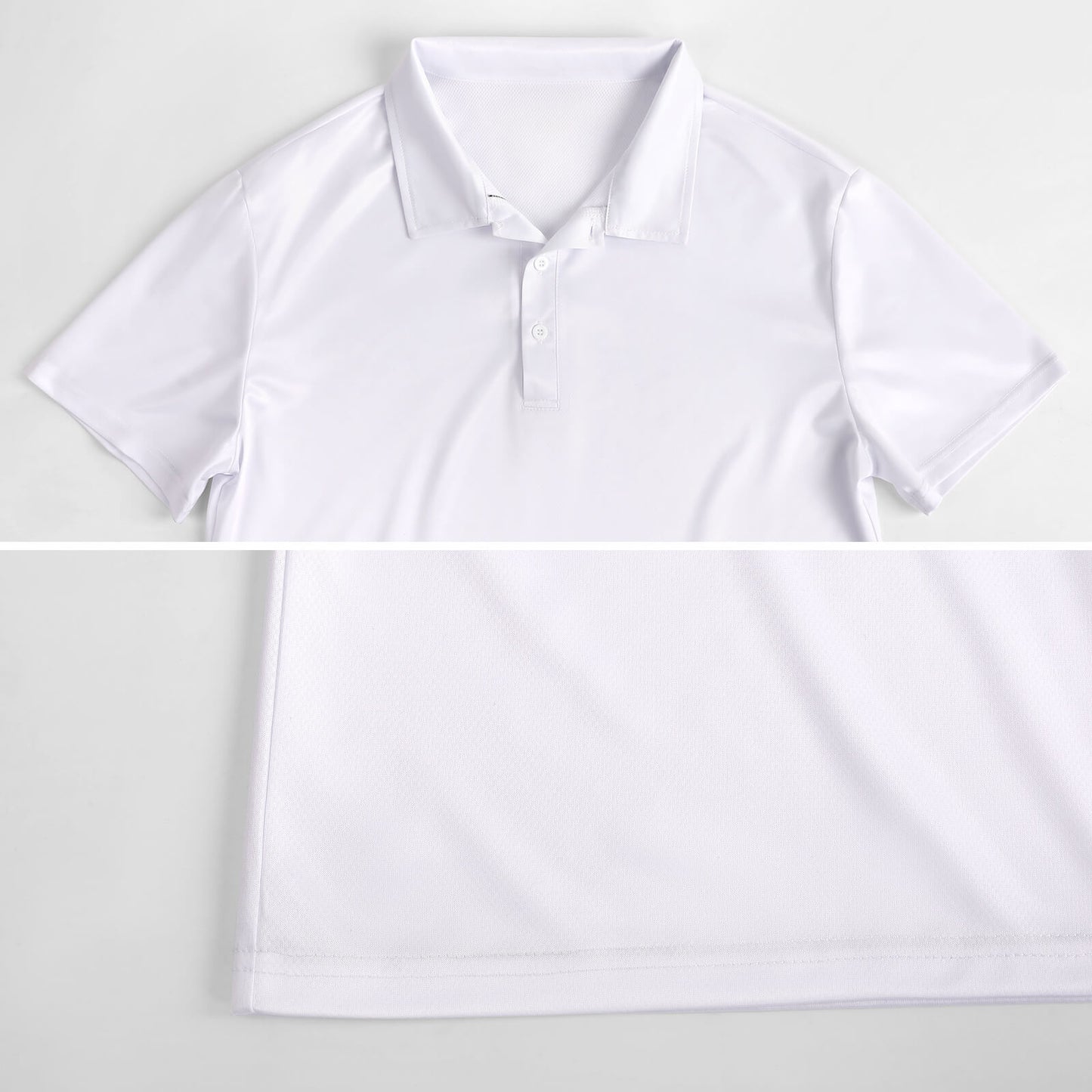 Custom Men's Ice Silk Polo | Personalized Performance Fit Shirt
