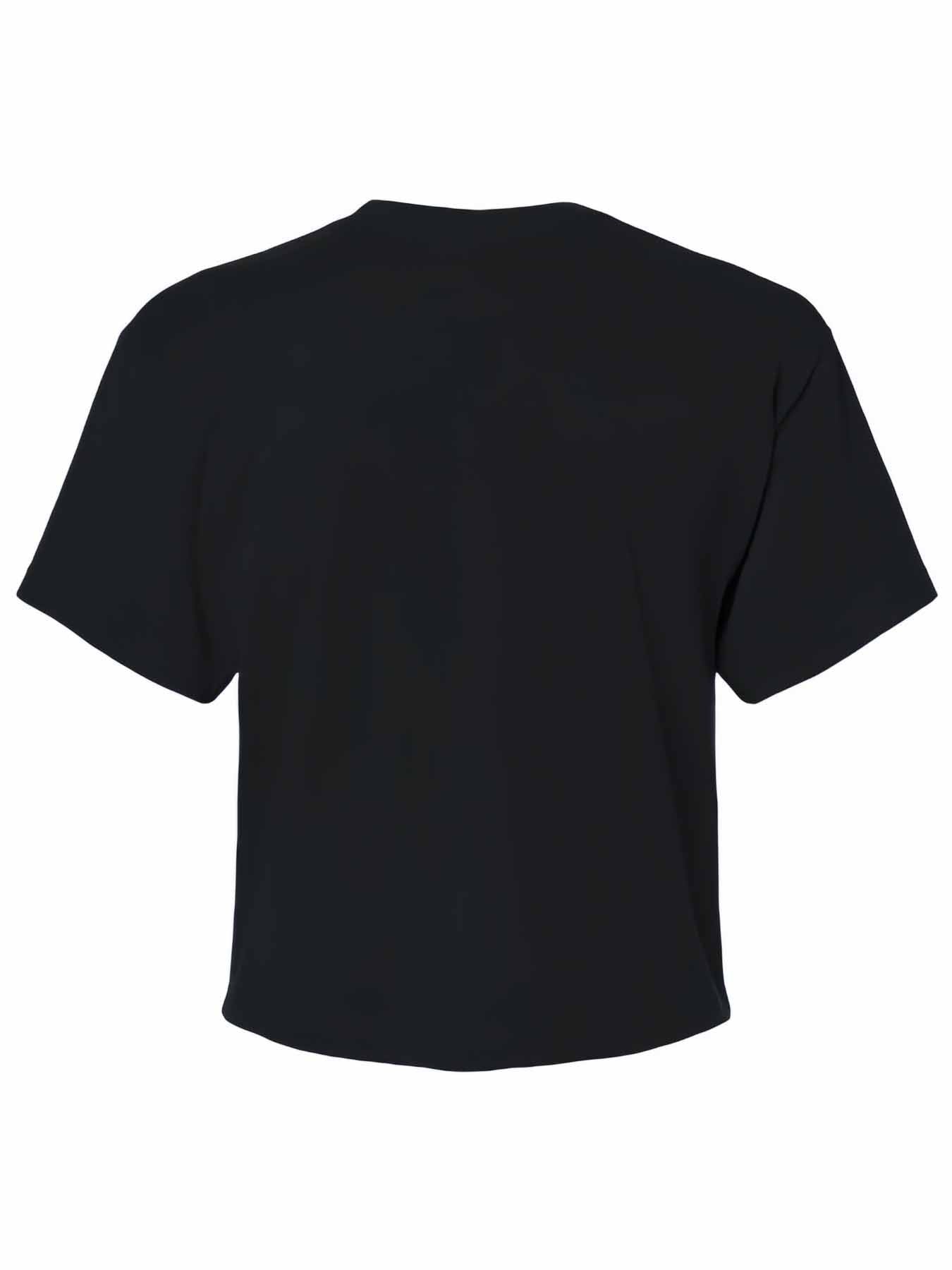 Custom Crop Top | Personalized 100% Cotton Women's Cropped Tee