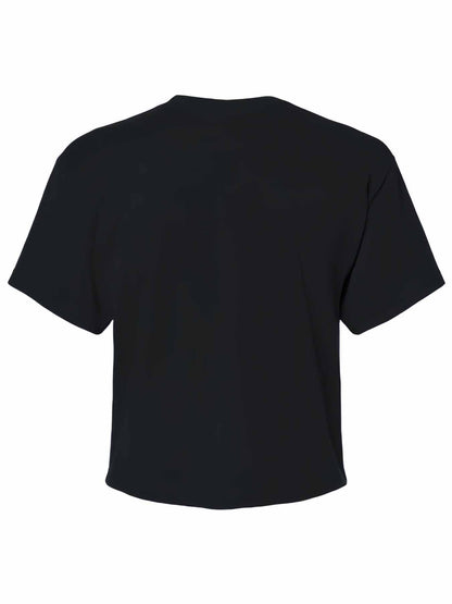Custom Crop Top | Personalized 100% Cotton Women's Cropped Tee