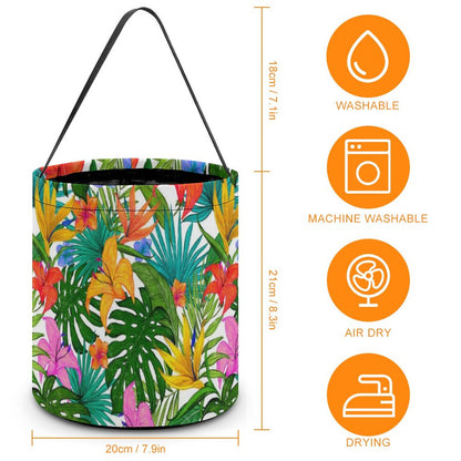 Custom Halloween Trick or Treat Bag: Reusable Kids Candy Tote