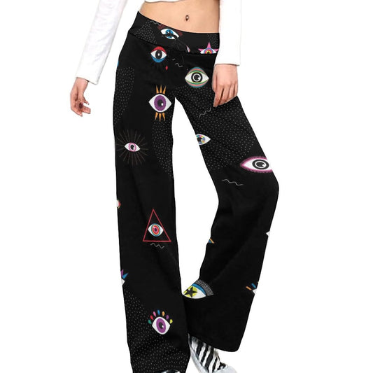 Custom Wide Leg Lounge Pants | Personalized Yoga & Flow Pants