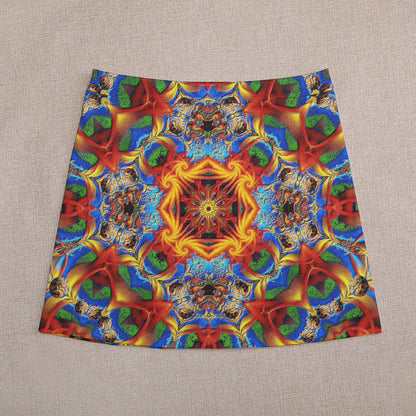 Custom Double-Layer Skirt | Design Your Own Photo Mini Skirt