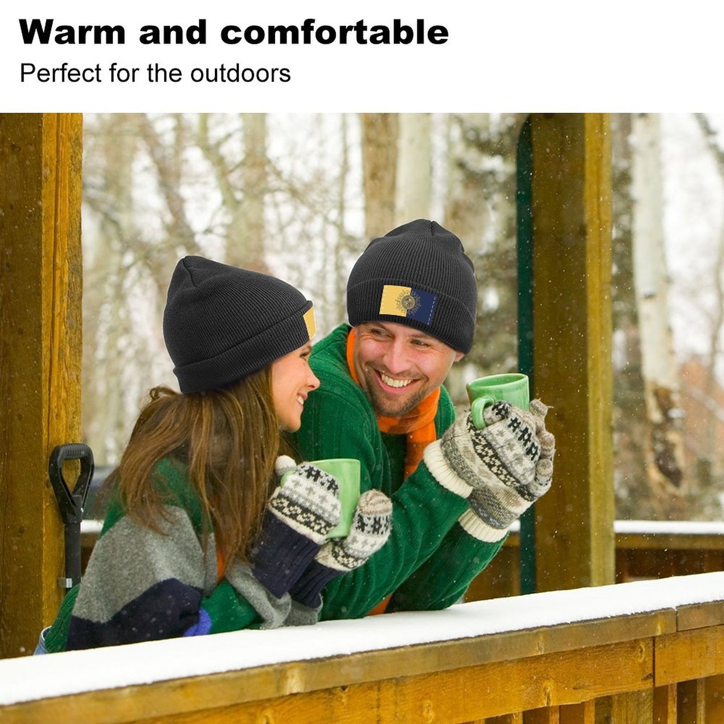 Custom Soft-Touch Acrylic Beanie | Non-Itch Winter Hat & Personalized Gift