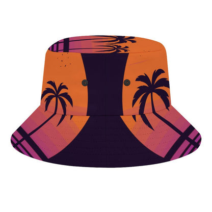 Custom All-Print Adult Bucket Hat | Personalized Polyester Sun Hat