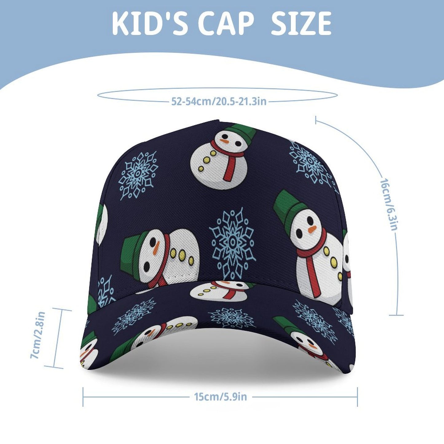 Design a Custom Kids Baseball Cap | All-Over Print & UV Protection