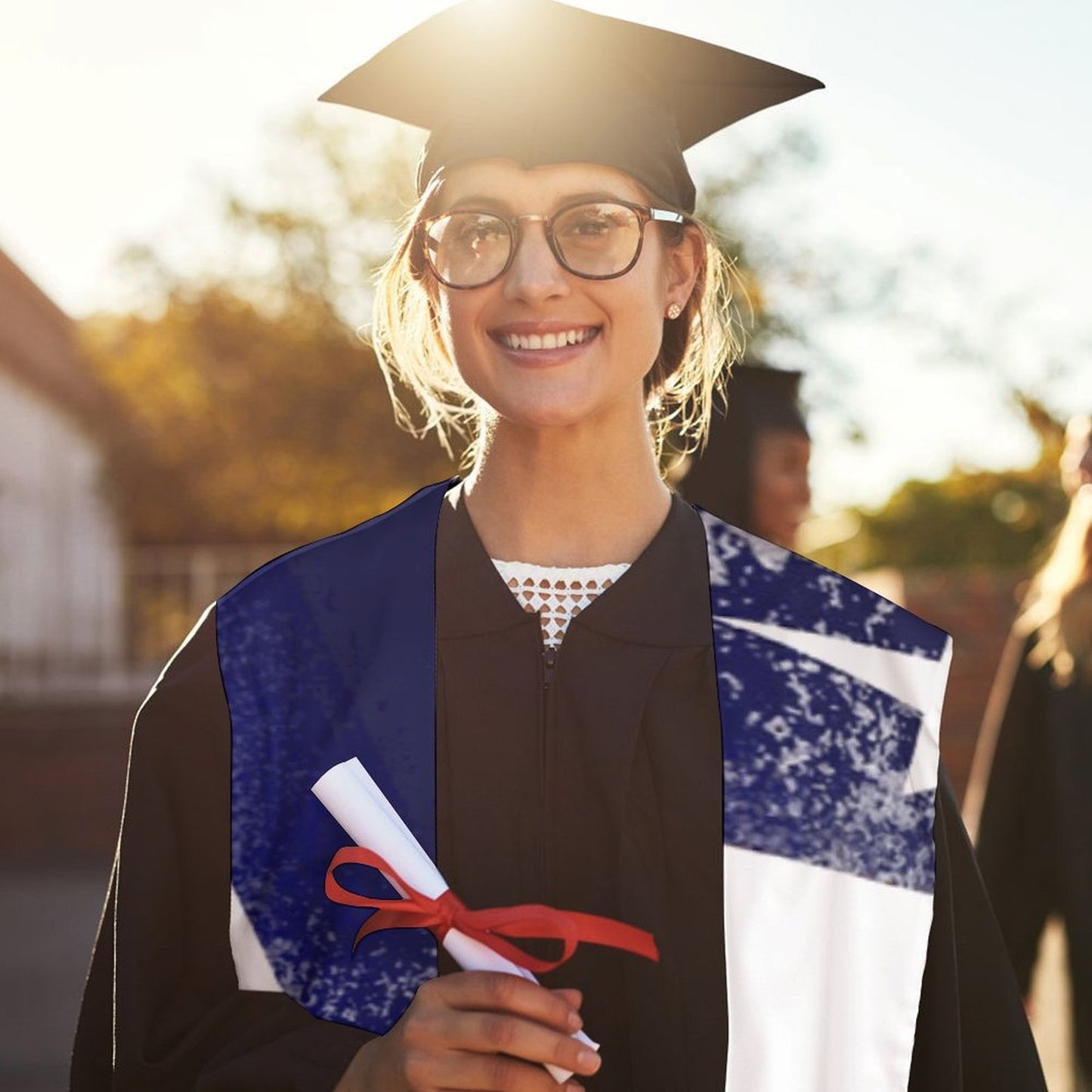 Custom Graduation Stole | Personalized with Your Photos, Logo & Year