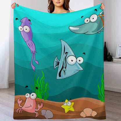 Custom Photo Blanket | Personalized Fleece Throw with Your Picture