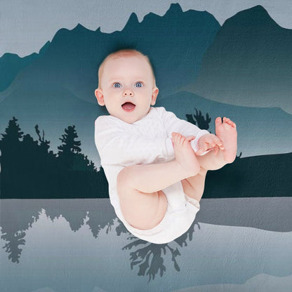 Custom Lightweight Blanket | Personalized Photo Throw for Travel & Dorm