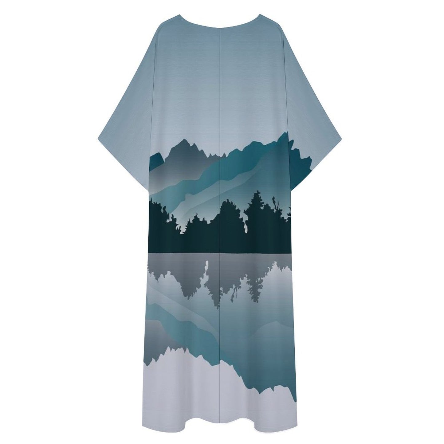 Custom Kaftan Maxi Dress | Personalized Bohemian Photo Dress Gift