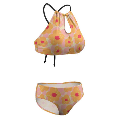 Custom Halter Neck String Bikini | Personalized Tie-Side Swimsuit