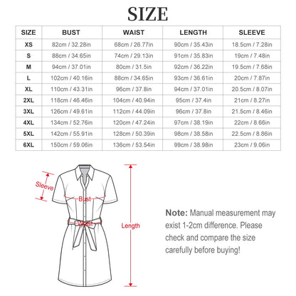 Custom Shirt Dress for Women | Personalized Photo Dress (XS-6XL)