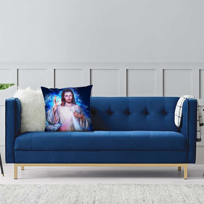 Custom Double-Sided Throw Pillow Covers | Personalized Hidden Zipper Case