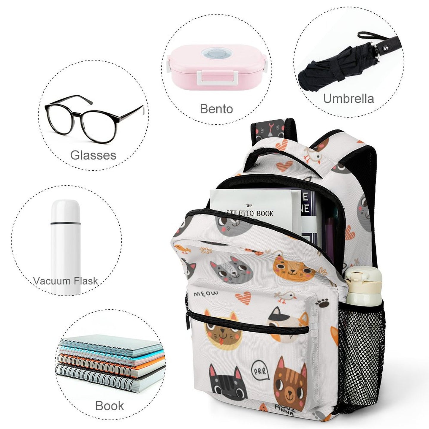 Personalized Kids Backpack | Custom Photo School Bag