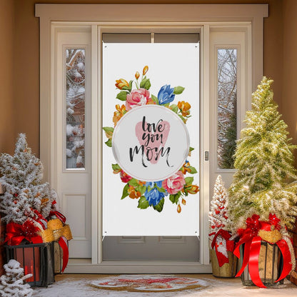 Custom Photo Door Banner | Personalized Decorative Curtain for Home