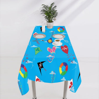 Custom Linen Tablecloth | Personalized Photo & Dining Decor