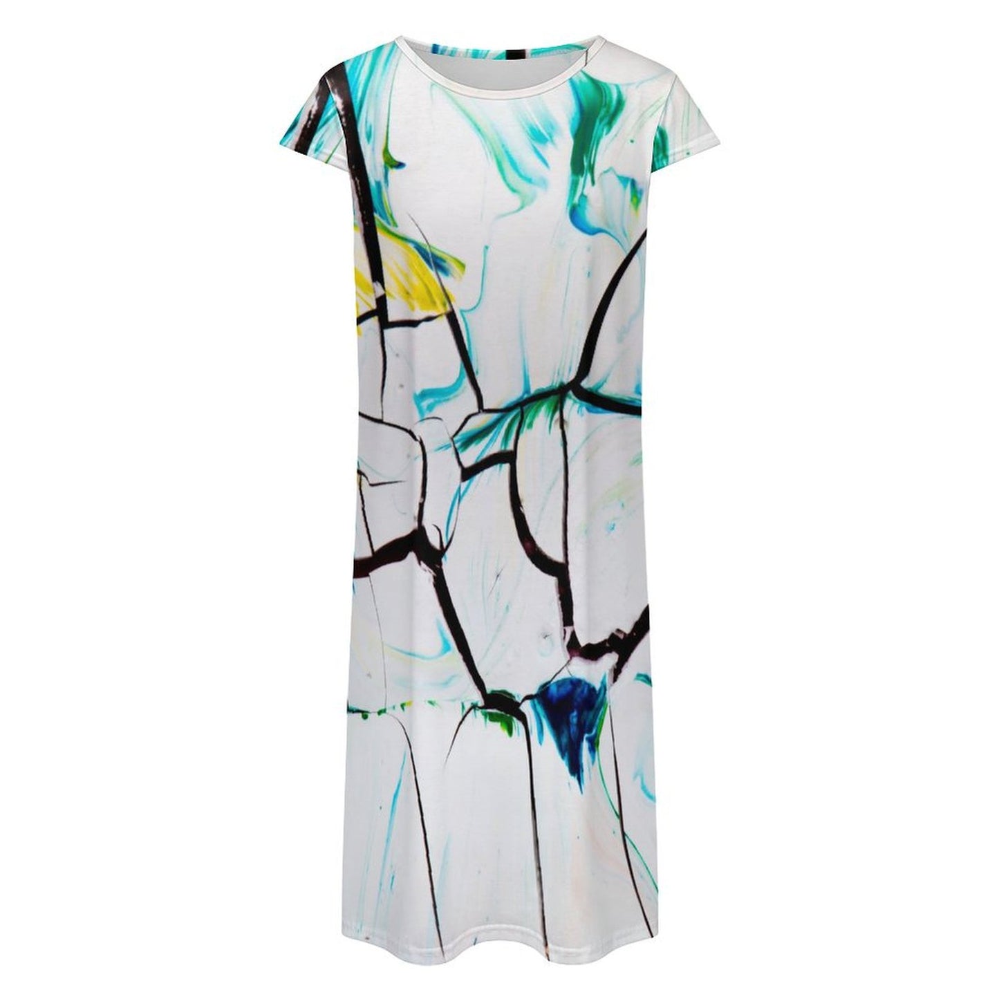 Custom Women's Sleeveless Dress | Personalized Photo Midi Dress
