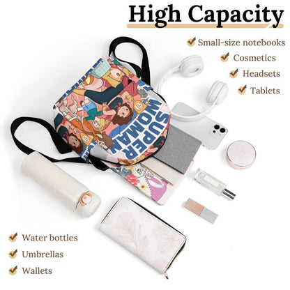 Personalized Waterproof Mini Backpack with Custom Print