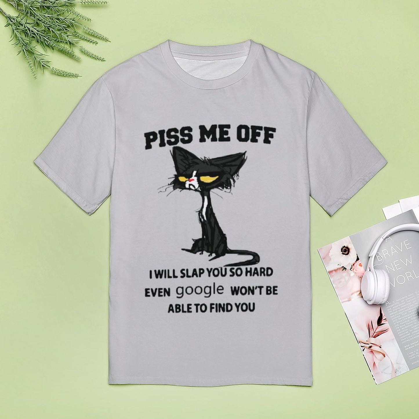 Women's Custom All-Over Print T-Shirt | Soft Cotton-Feel Fabric