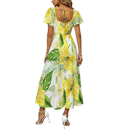 Flared Sleeve Dress 1 (184)