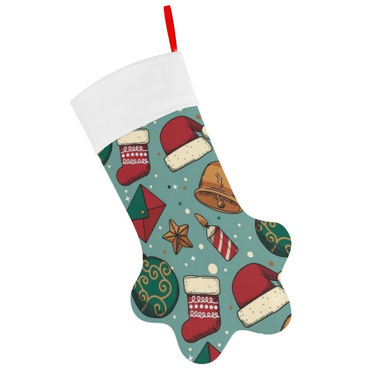 Personalized Dog Stocking | Custom Pet Photo Christmas Decor