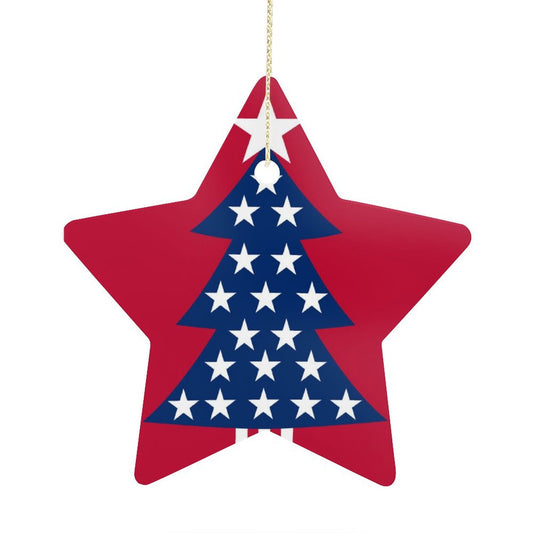 Create a Custom Star Shaped Ornament | A Ceramic Photo Keepsake