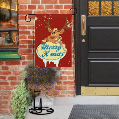 Custom Linen Garden Flag | Personalized Double-Sided Yard Flag