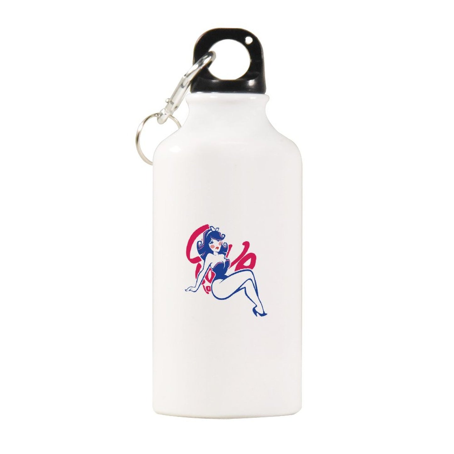 Custom Aluminum Sports Water Bottle UV Printed | Clip-On Lightweight