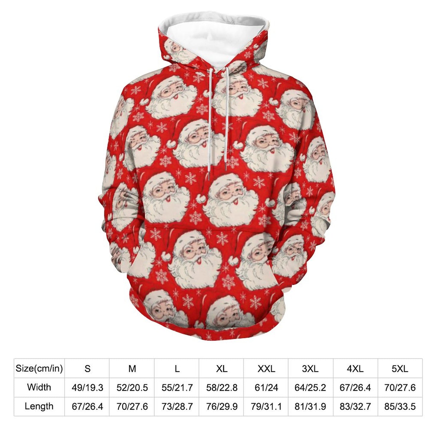 Custom All-Over Print Hoodie | Unisex Scuba Knit Pullover (S-5XL)
