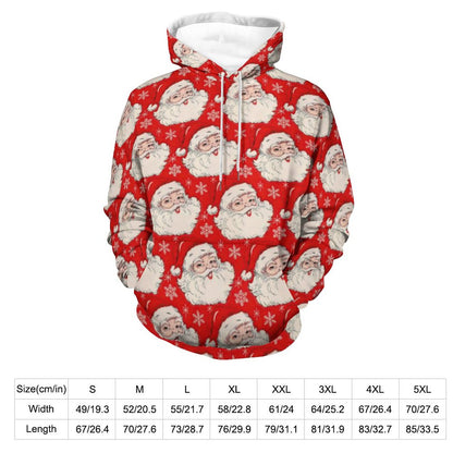 Custom All-Over Print Hoodie | Unisex Scuba Knit Pullover (S-5XL)