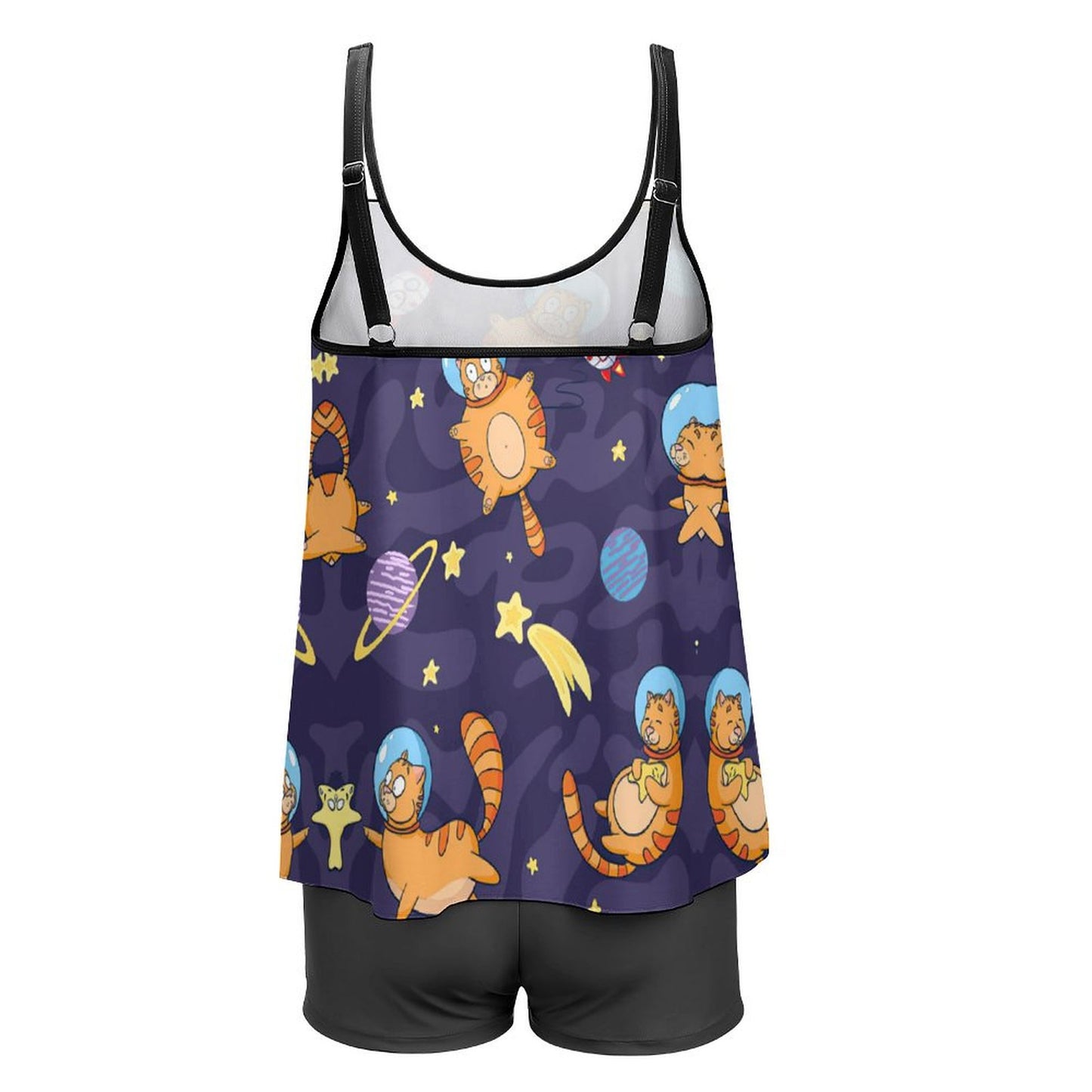 Custom Skirted Tankini Set with Boyshorts | Modest Swim Dress