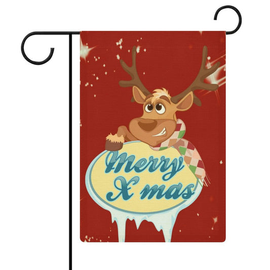 Custom Linen Garden Flag | Personalized Double-Sided Yard Flag