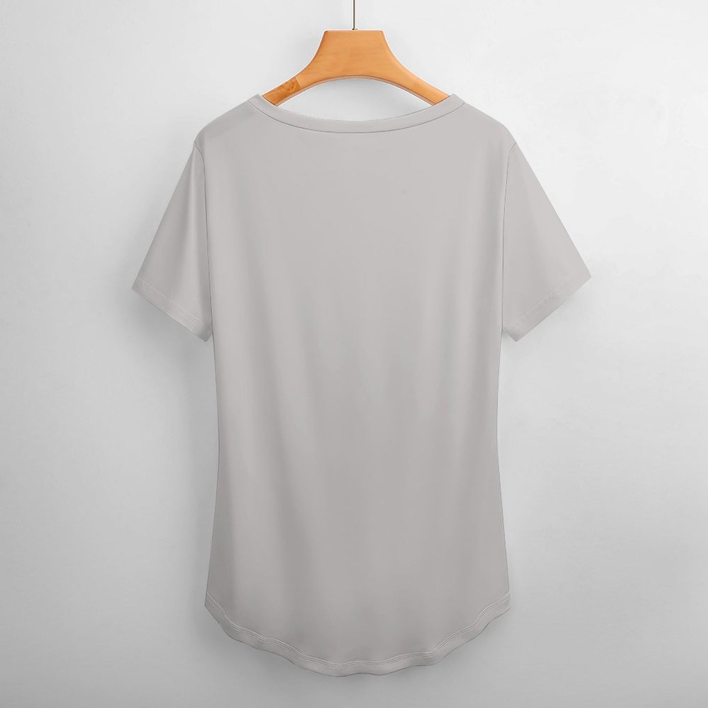 Custom Women's Relaxed Fit V-Neck T-Shirt