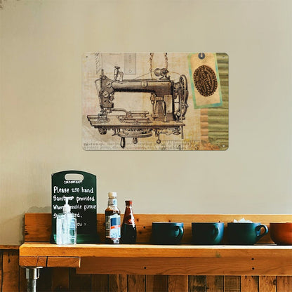 Custom Horizontal Aluminum Sign: Durable UV-Printed Art for Indoor &amp; Outdoor Decor (20x30cm)