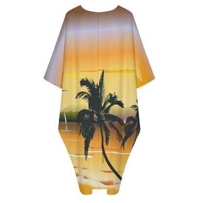 Custom One Size Plus Size Dress | Personalized V-Neck Tunic