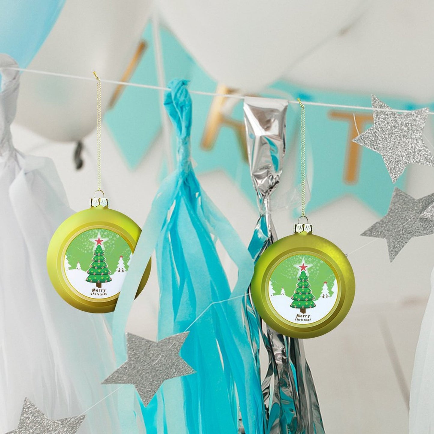 Create Small Custom Ornaments | Your Photo on 4cm Mini Baubles