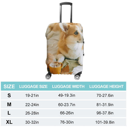 Custom Luggage Cover Protector | Personalized Suitcase Sleeve
