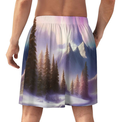 Custom Ice Silk Lounge Shorts | Design Your Own Sleep Pants