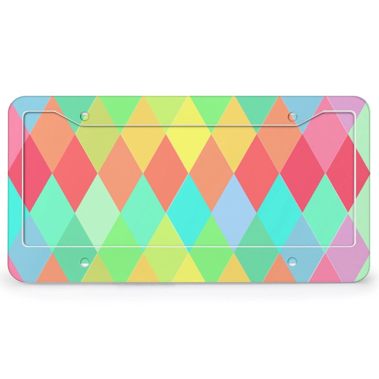 Custom Aluminum License Plate Frame | Add Your Photo & Text