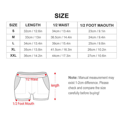 Women's High-Waisted Compression Athletic Shorts with Pockets | Custom Print