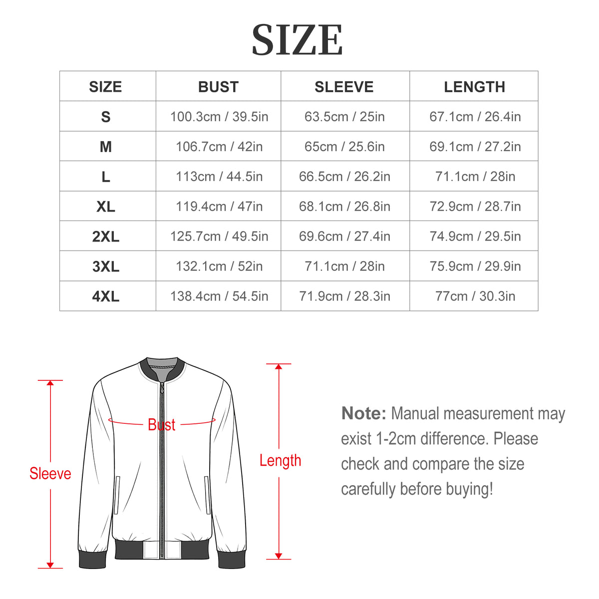 Custom Bomber Jacket for Men – Personalized Lightweight Flight Jacket