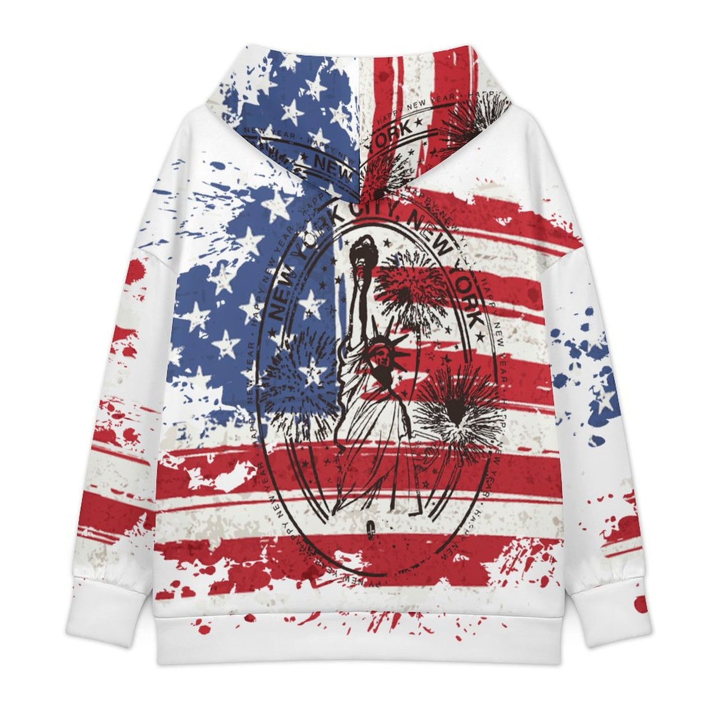 Custom Drop Shoulder Hoodie | Personalized Furoshiki-Inspired Gift