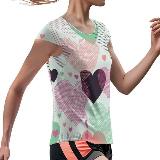 Custom Women's UPF 50+ T-Shirt | Personalized Cooling Sport Tee