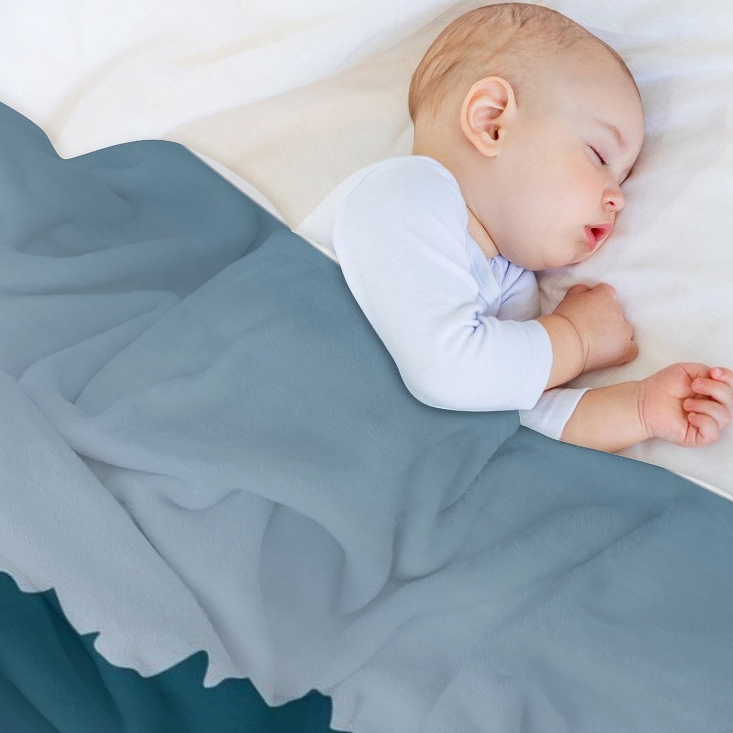 Custom Lightweight Blanket | Personalized Photo Throw for Travel & Dorm