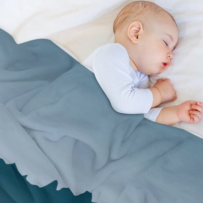 Custom Lightweight Blanket | Personalized Photo Throw for Travel & Dorm