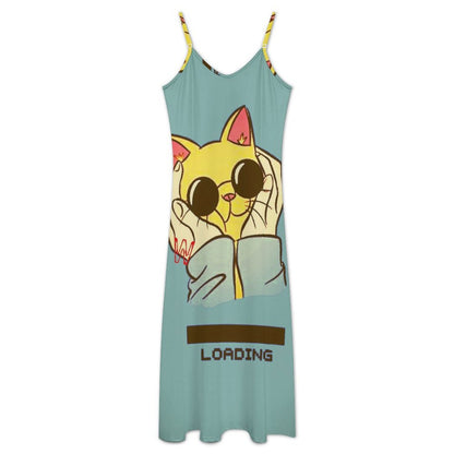 Custom Cami Maxi Dress | Personalized Long Slip Dress for Her