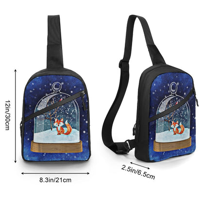 Custom Foldable Sling Bag | Personalized Lightweight Travel Chest Pack